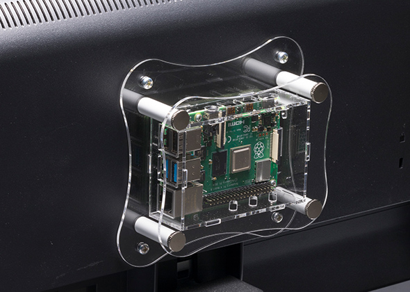 Raspberry Pi用 壁付型アクリルケース RPA-Fシリーズ