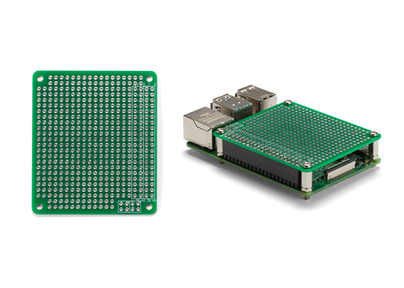 Raspberry Pi 4B 拡張ユニバーサル基板 RPCB-4B