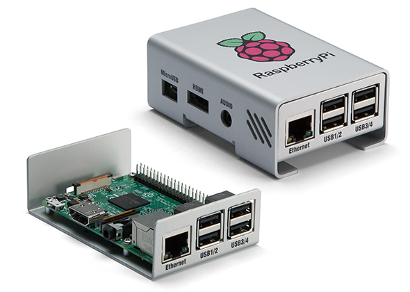 Raspberry Pi ケース アルミ製 2B/3B用 RPIシリーズ