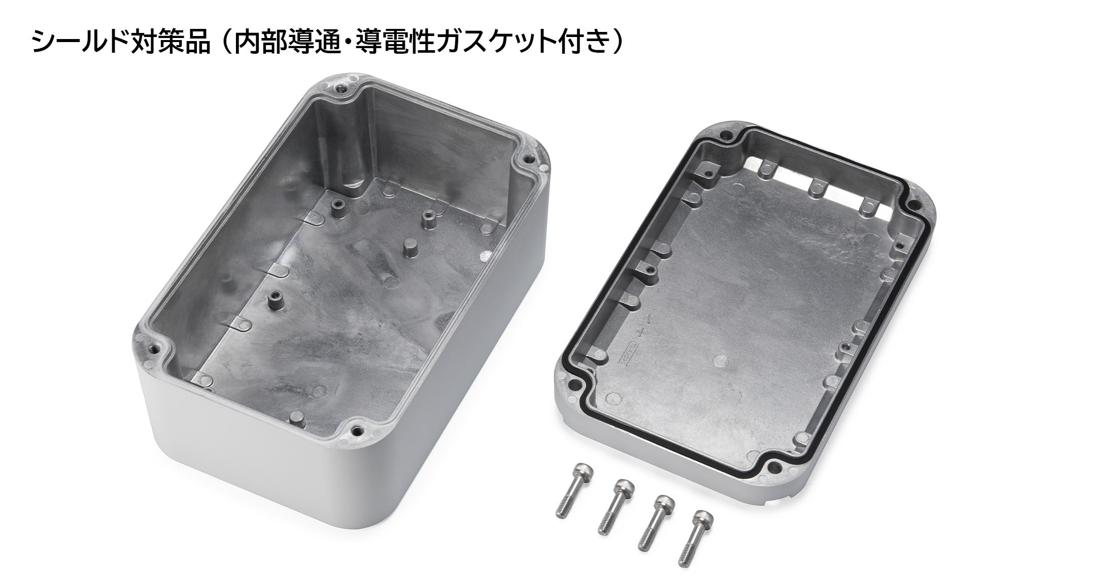 IP68完全防水アルミダイキャストボックス DWシリーズの画像