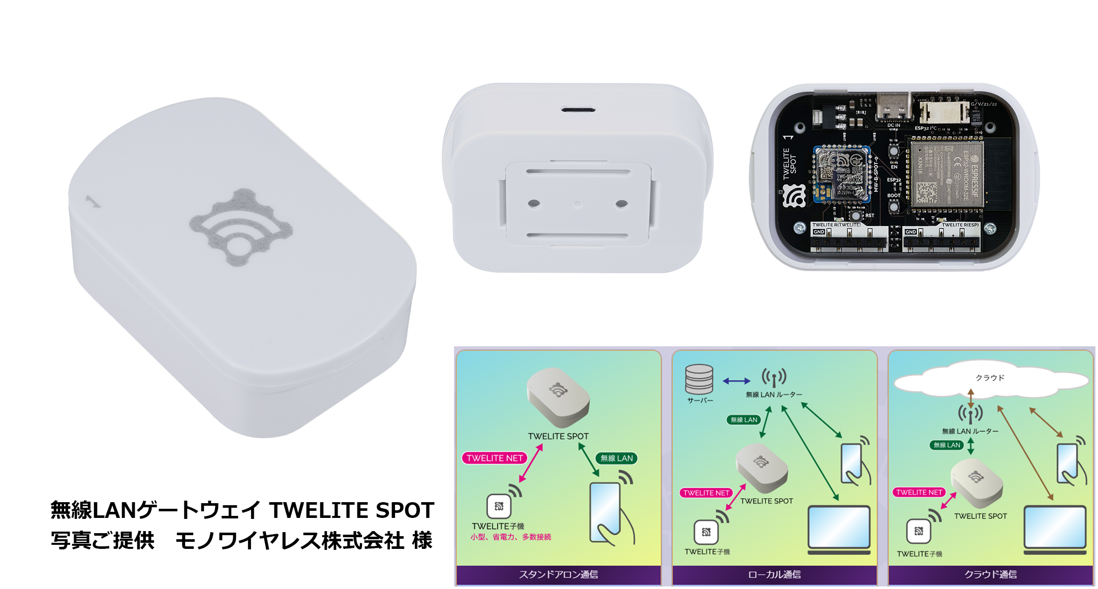 壁脱着型 小型IoTケース SIMシリーズの画像