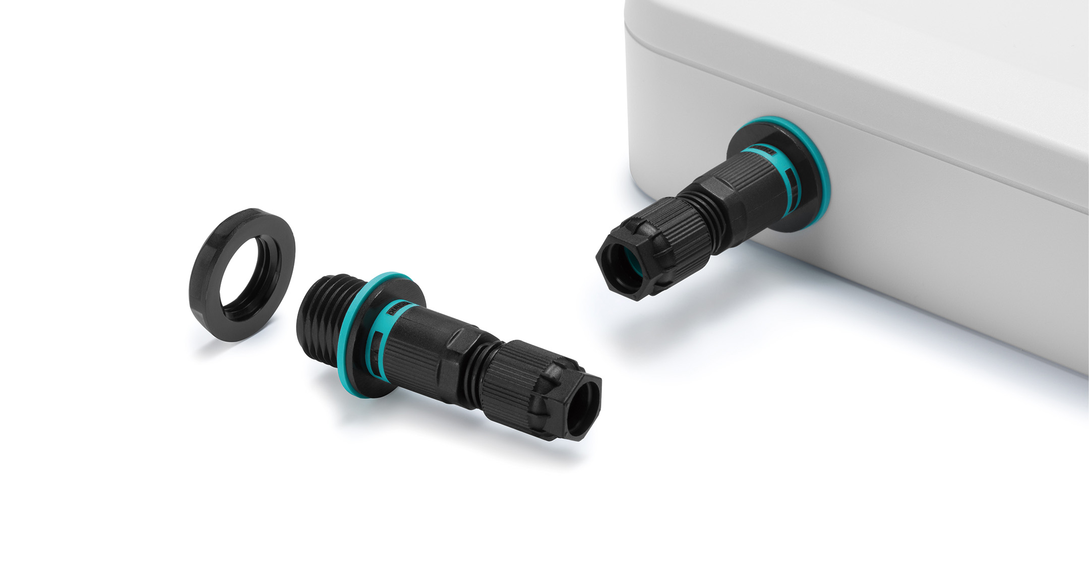 パネルマウント型マイクロ防水コネクタ THB395Eシリーズの画像