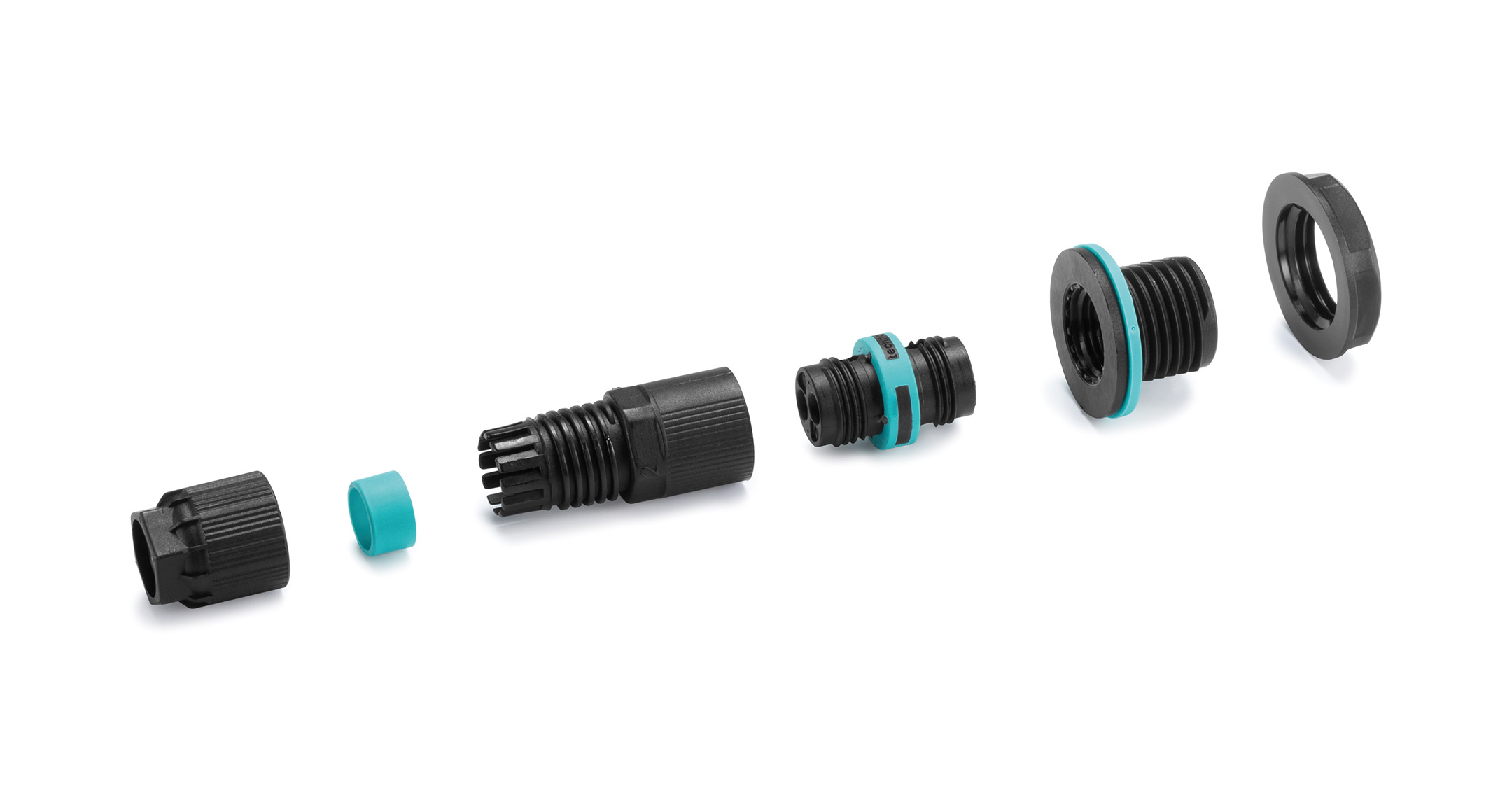 パネルマウント型マイクロ防水コネクタ THB395Eシリーズの画像