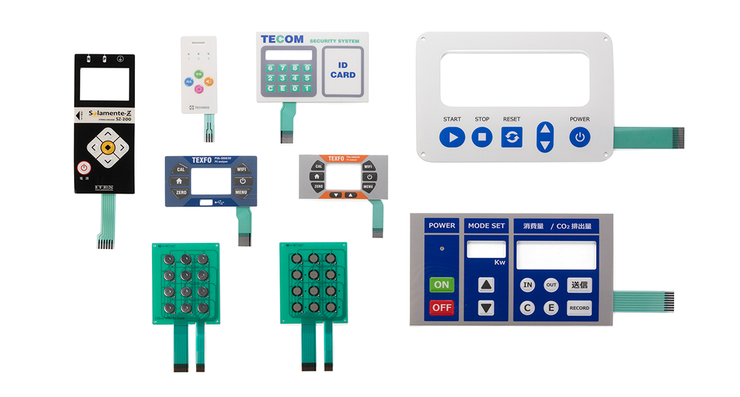 表面シート・操作パネルシート・メンブレンスイッチ用シート・クリックエンボス付シート画像23